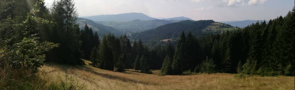 Emeryckim szlakiem na Turbacz czyli wejście z Koninek