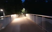Most na trasie rowerowej Magistrala Rozbarku