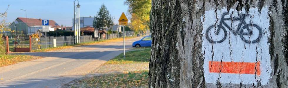 Trasa rowerowa czerwona – 23,9 km – Szlakiem zabytków sakralnych - Gmina Kobylnica