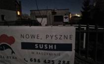 sushi Duża ryba