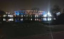 Stadion Śląski w barwach Ukrainy