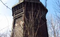 Ruiny wieży ciśnień Huty Zygmunt