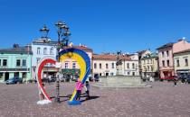 Rynek w Skoczowie.