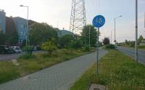 Droga rowerowa przy ul. Szajnowicza Iwanowa w Częstochowie