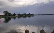 widok na jezioro Niegocin
