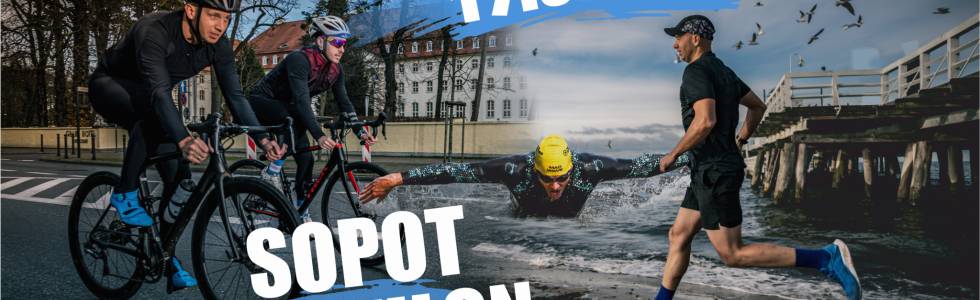 Super Sprint Triathlon Sopot - etap pływacki