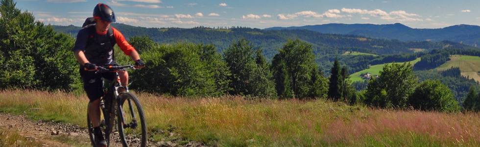 Beskid w Beskidzie, czyli gdzie znaleźć najmniejszy Beskid w Polsce (turystyczne MTB) – 48 km