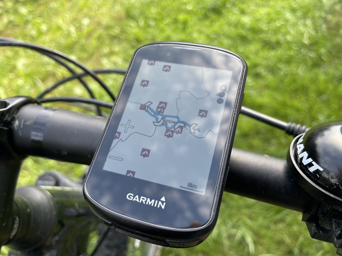 Garmin - wgrywanie kursu podczas nagrywania aktywności