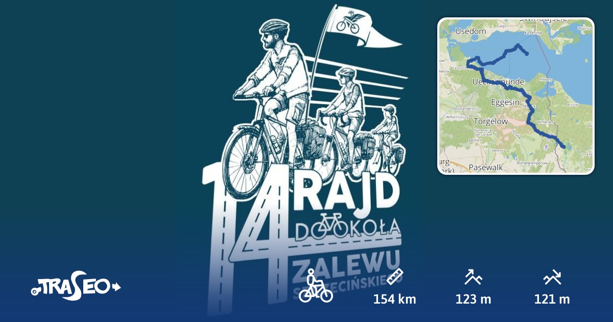 14 Rajd Dookoła Zalewu Szczecińskiego - dzień 1 - 26 kwietnia 2025