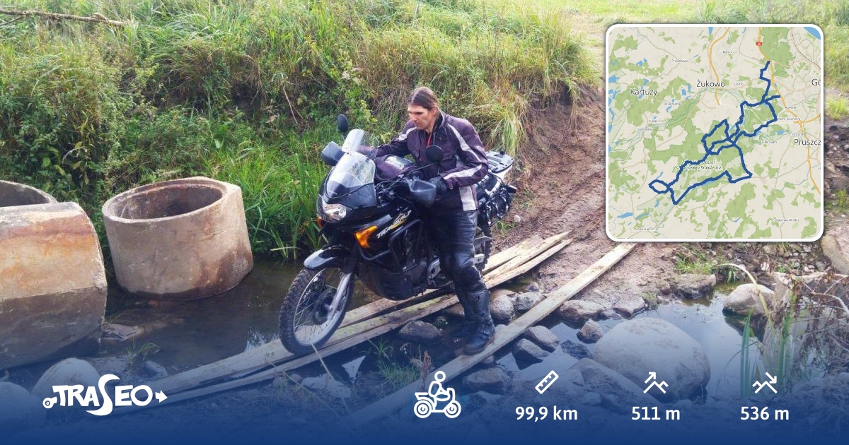 Trasa motocyklowa Matarnia - Czapielsk - Michalin - Trzepowo - Przywidz ...