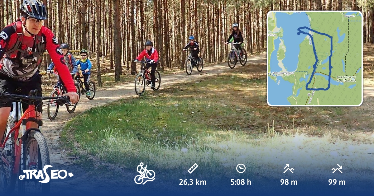 Trasa MTB Park Narodowy Bory Tucholskie Rodzinnie Na Rowerach Traseo