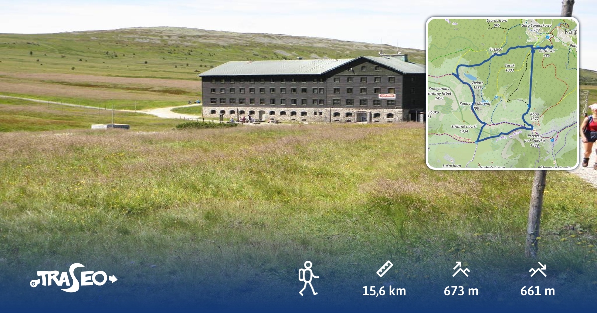 Trasa piesza Równia pod Śnieżką Traseo