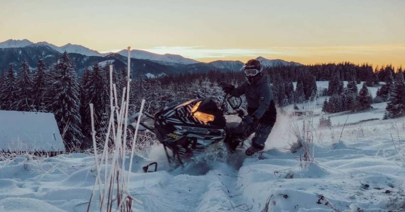 skutery śnieżne w Zakopanem