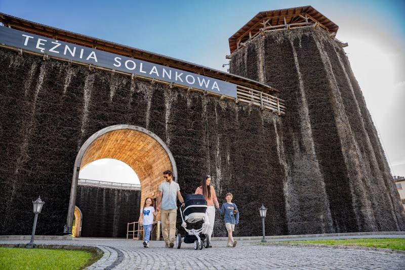 Tężnia Solankowa przy Kopalni Soli w Wieliczce